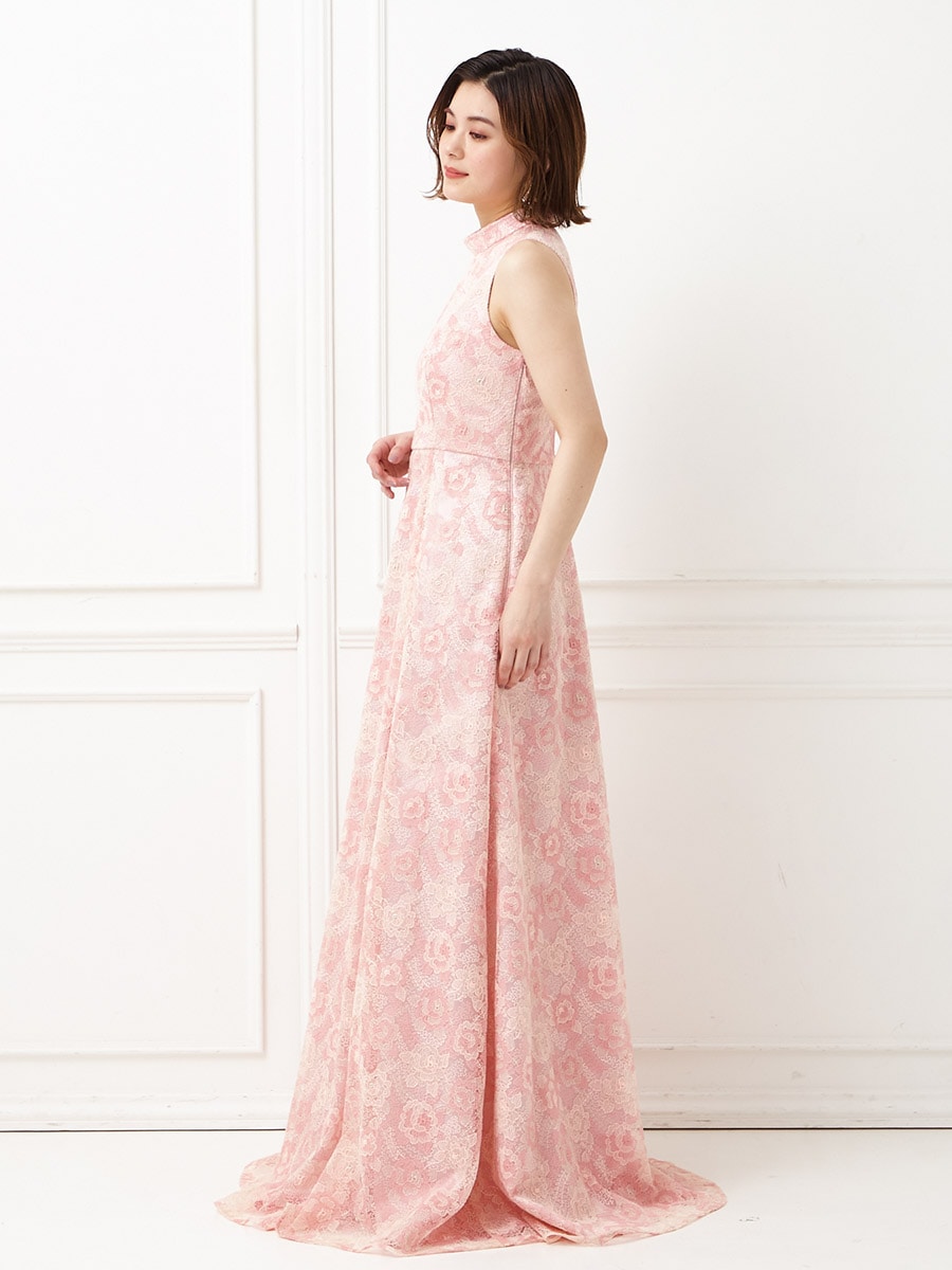 ピンク ロング ドレス - フォーマル