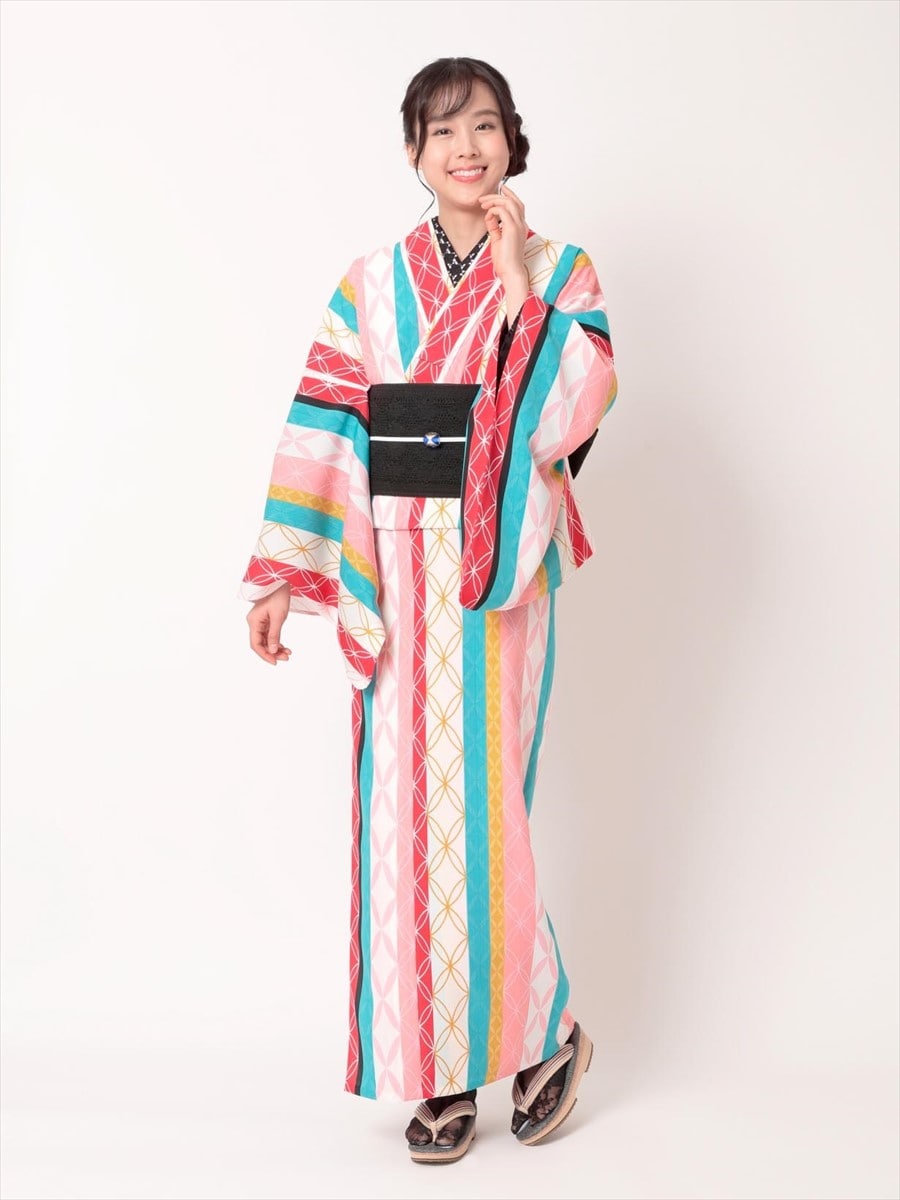 三松オリジナル浴衣「七宝」(FREE マルチ): 三松・しゃら｜ミマツグループオンラインストア
