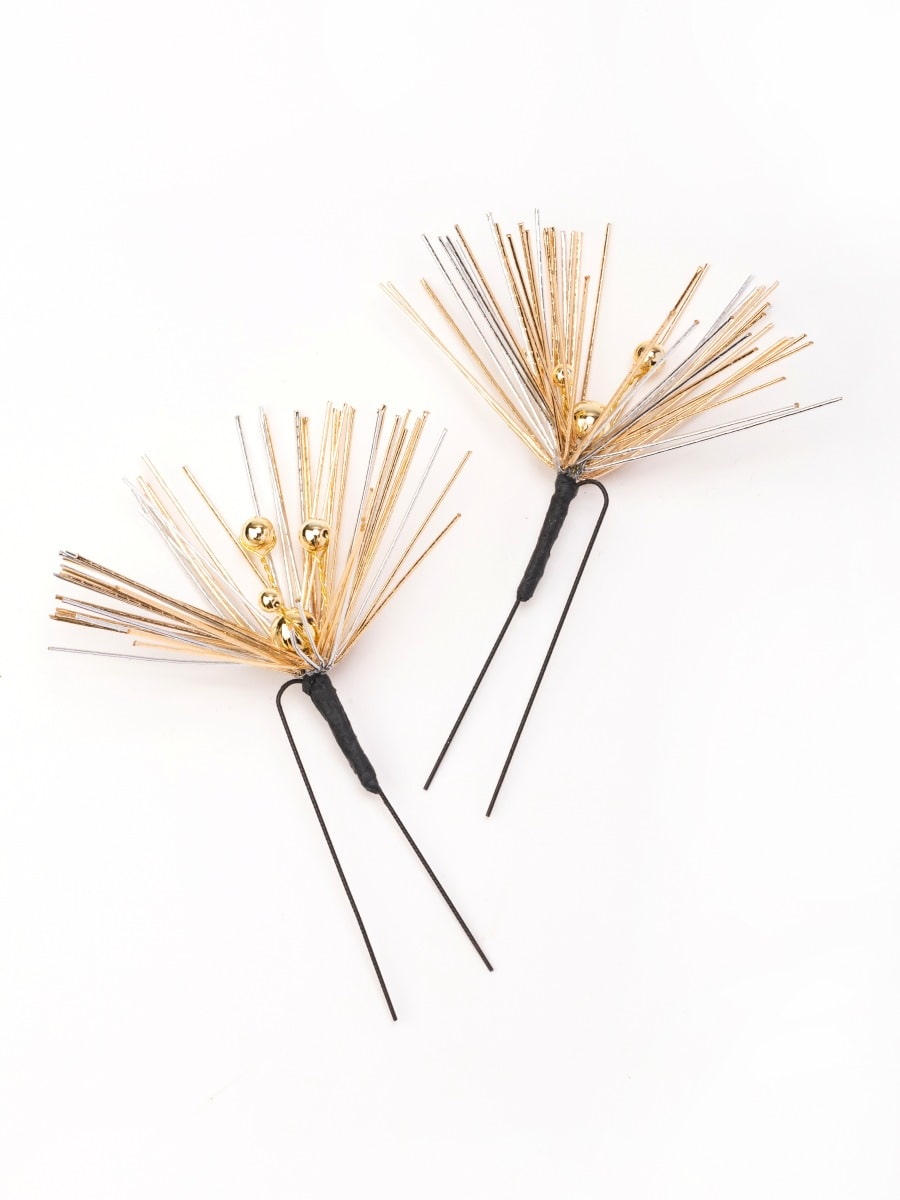 髪飾り 松葉uピン Free ゴールド 三松 しゃら ミマツグループオンラインストア