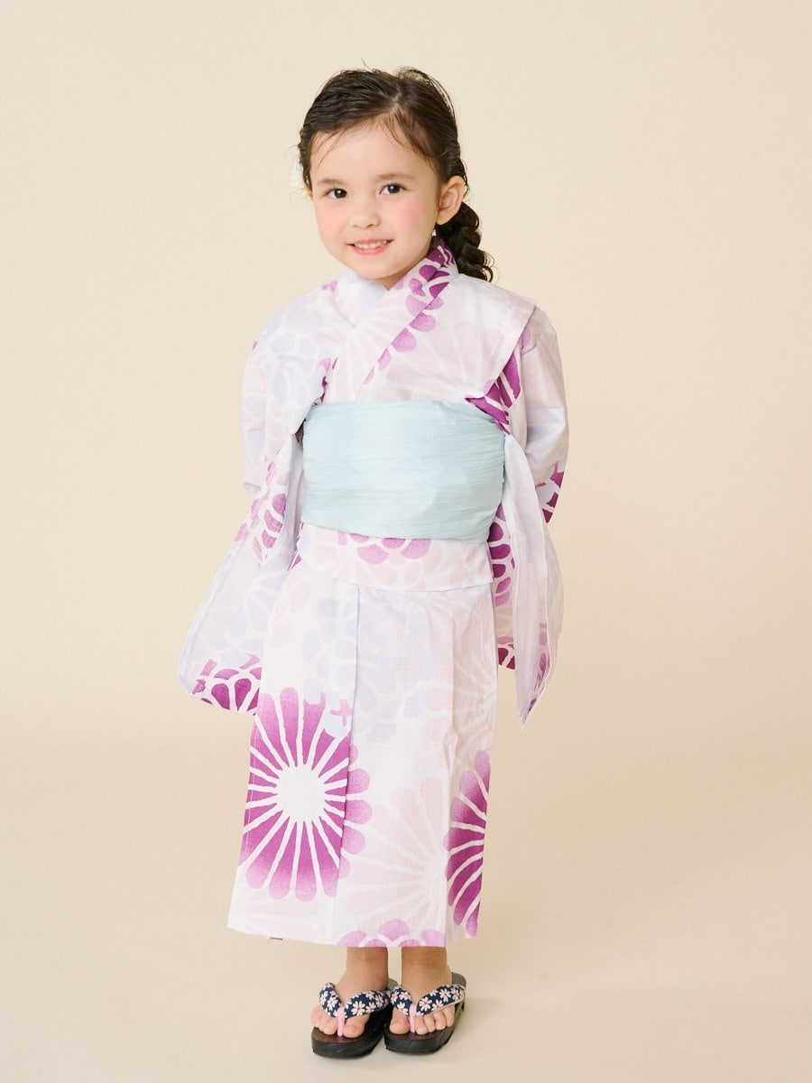 みゃー 様♡専用　キッズ羽織 みゃー 様♡専用 キッズ羽織 【キッズ浴衣2点セット】 きく