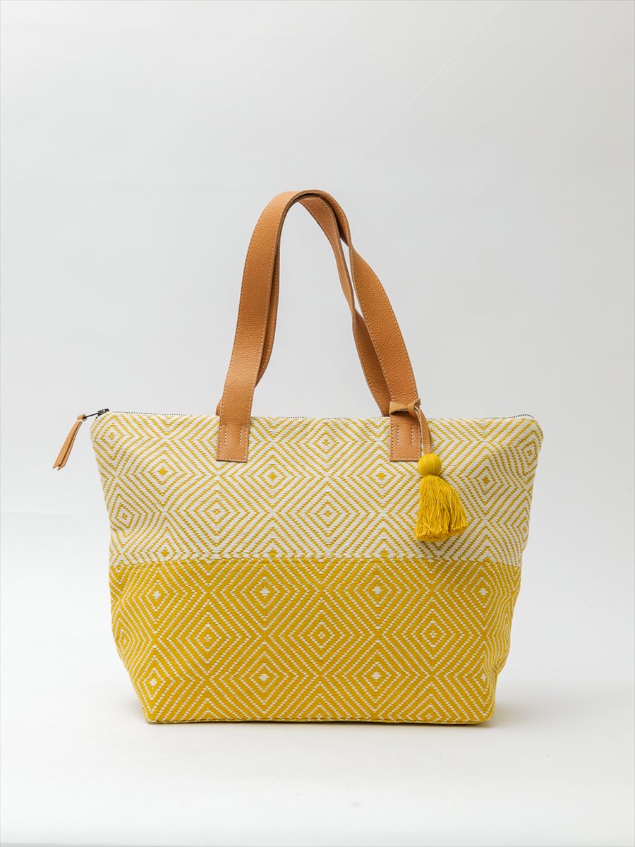 Mercado Global コットントートバッグ Free イエロー Josephine ジョセフィーヌ ミマツグループオンラインストア