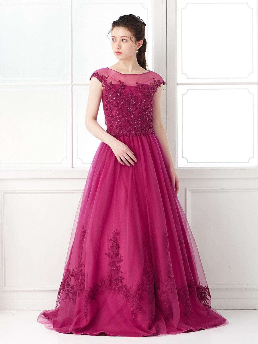 ジュネビビアン ドレス 9号 ピンク - ドレス