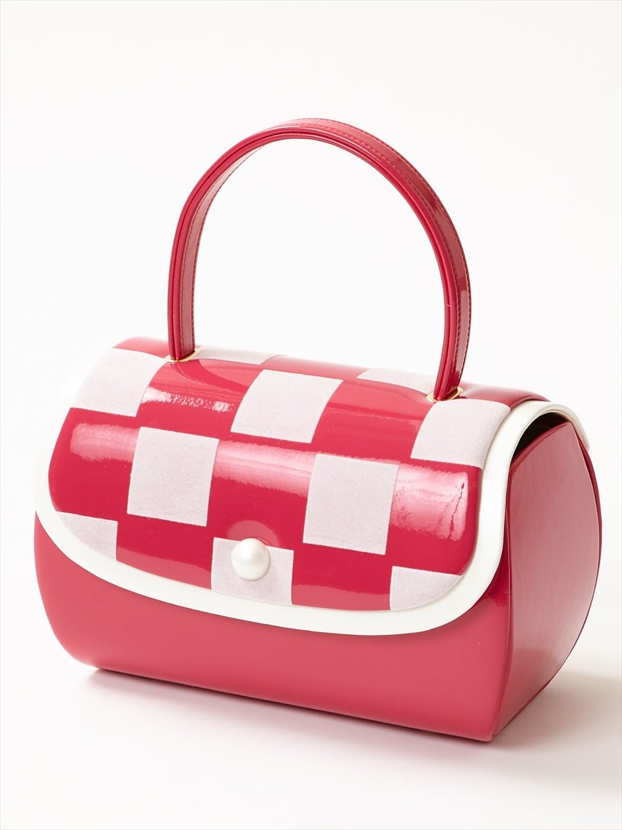 市松フロッキーバッグ Free ベリー ふりふ ミマツグループ 公式通販サイト