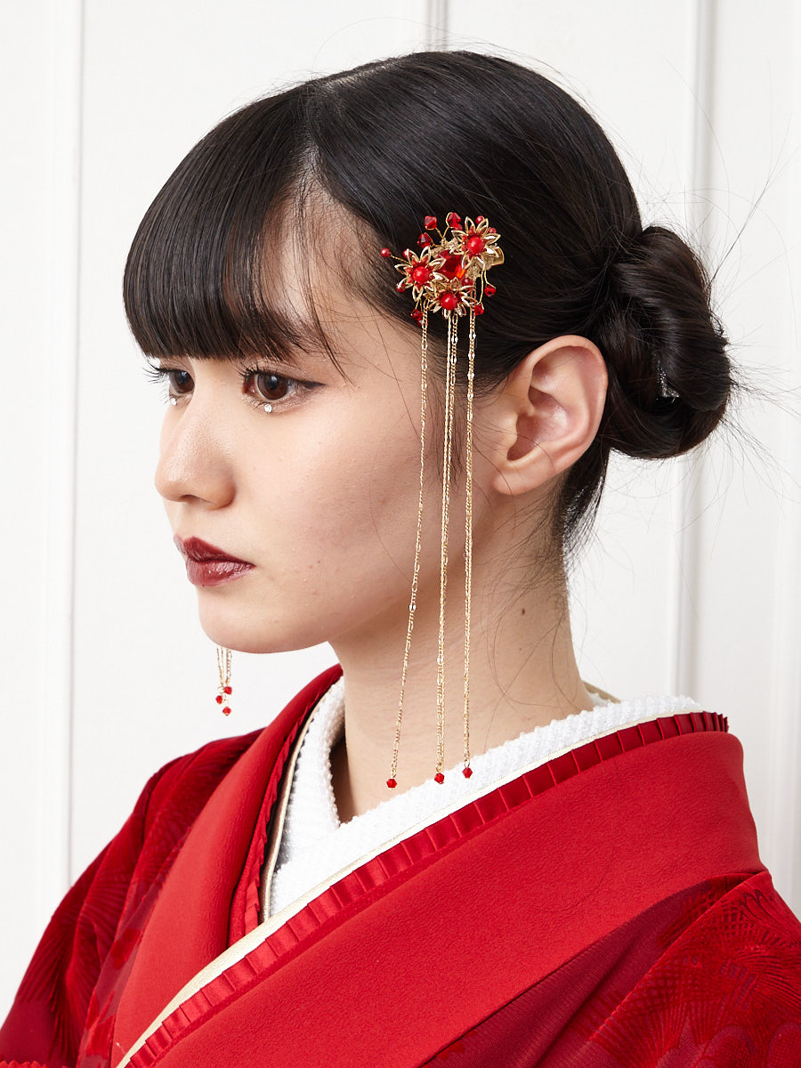 CHINA姫髪飾り(FREE ブラック): ふりふ｜ミマツグループオンラインストア