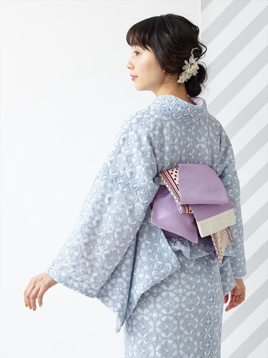 ふりふ 半幅帯 虹鳥マリン ふりふ 半幅帯「虹鳥マリン」