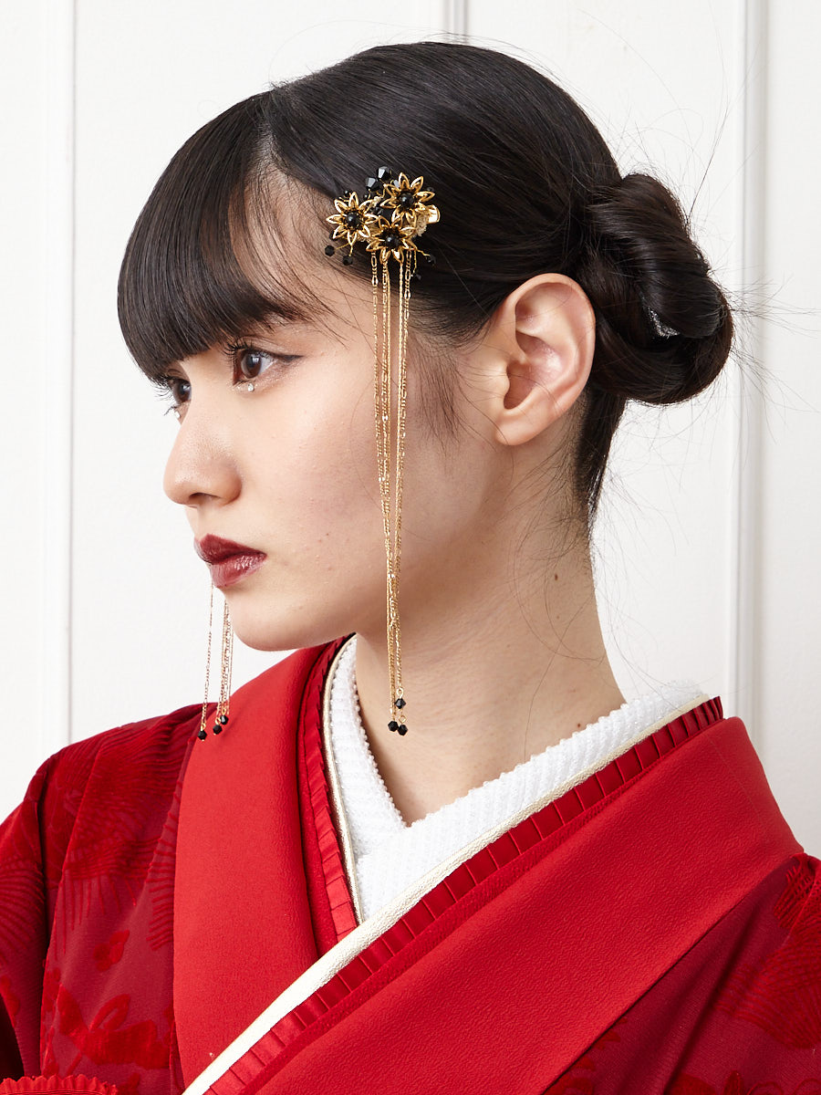 CHINA姫髪飾り(FREE ブラック): ふりふ｜ミマツグループオンラインストア