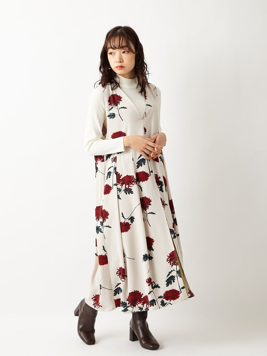 スペシャルオファ ふりふ ワンピース 新品 未使用品 ひざ丈ワンピース Mksallc Com