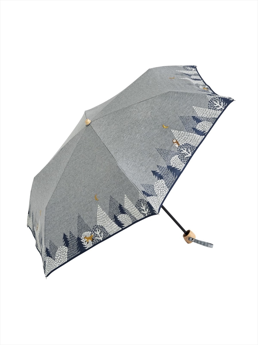 【晴雨兼用傘】折り畳み傘・フォレストアニマルズ