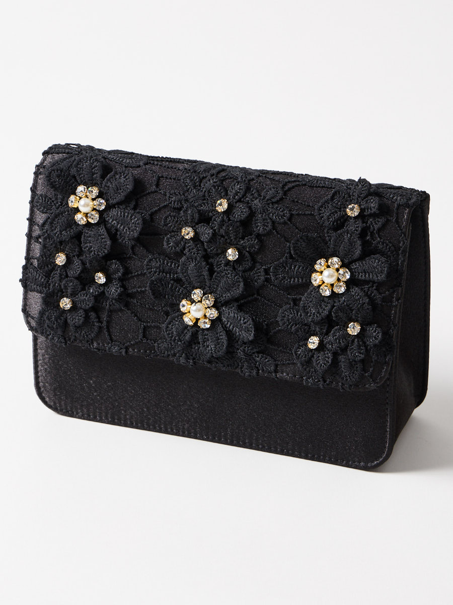 3D刺繡スクエアバッグ