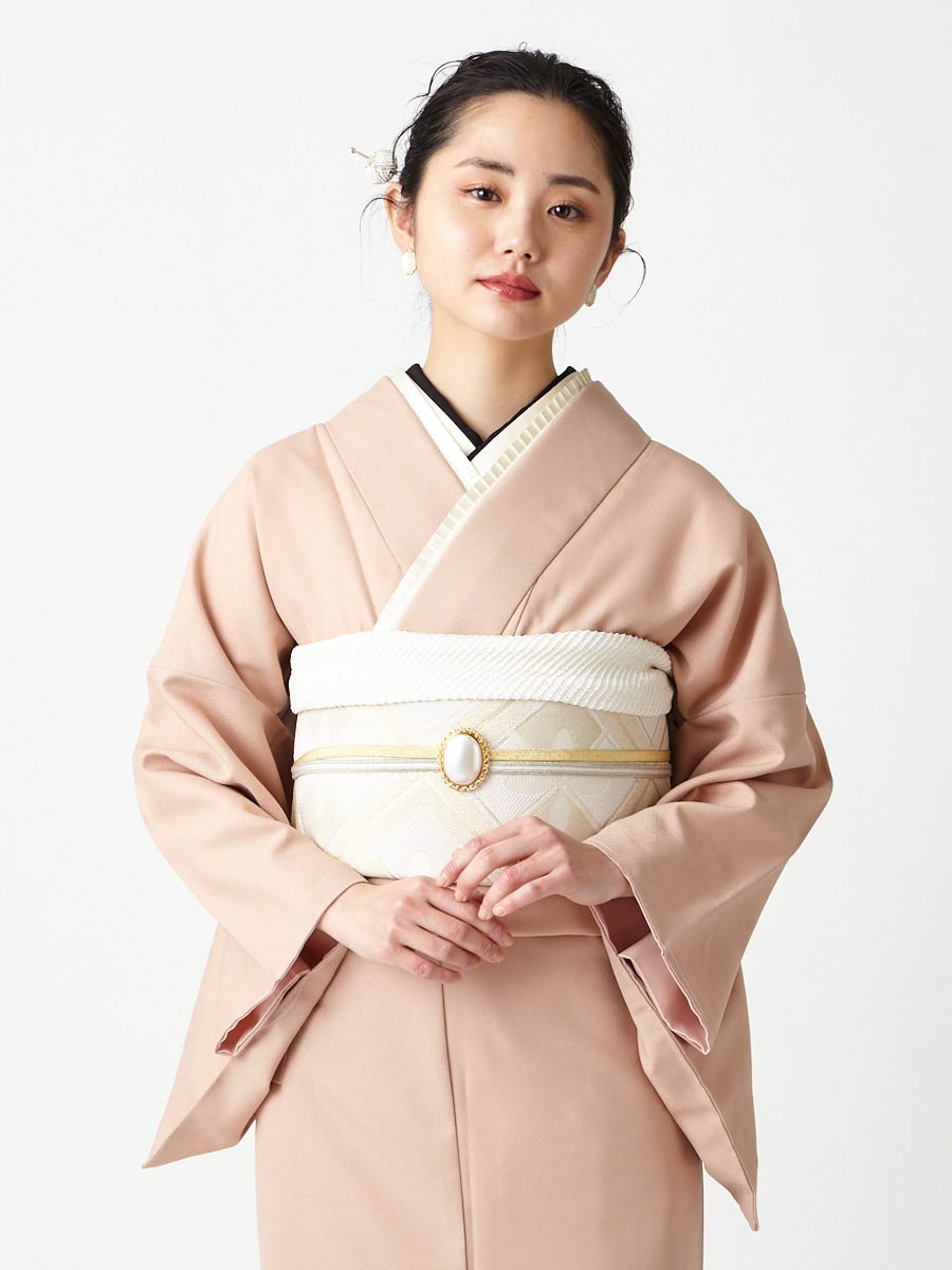 ふりふ 椿刺繍ポンチョ うさぎ ウール混 ケープ 着物コート パ5265-