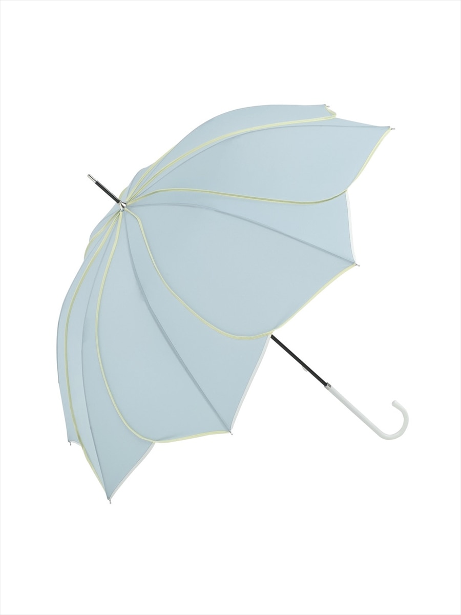 【傘】長傘・バイカラーパイピング|グリーン