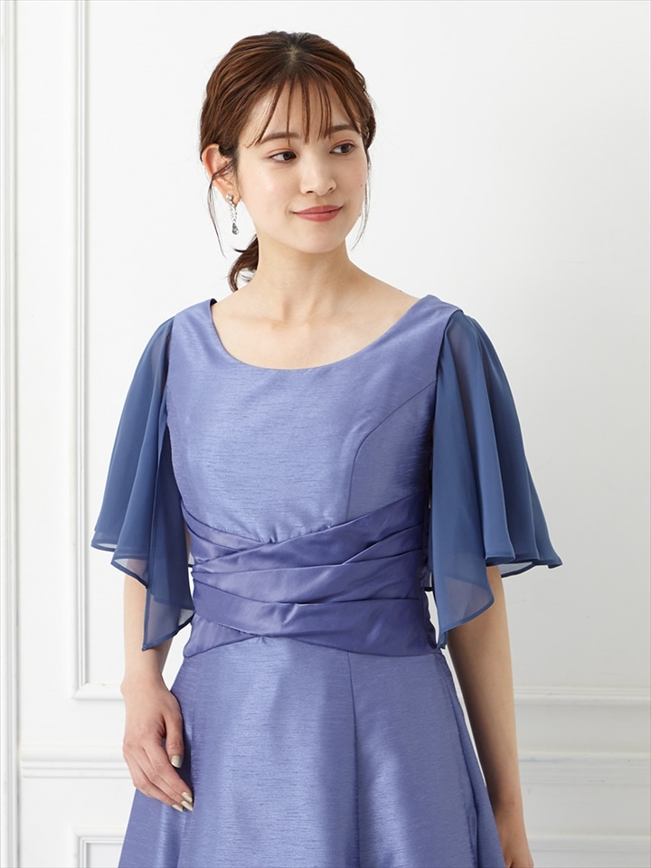 シャンタンロングドレス専用付け袖|アイリス