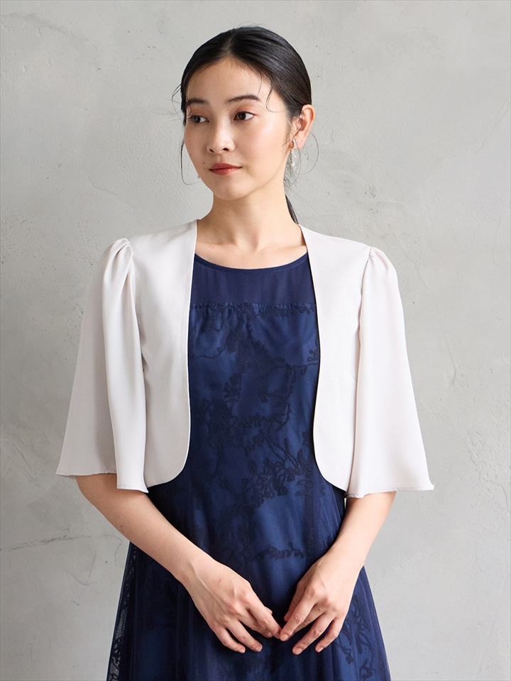 ジョーゼットボレロ|ベージュ