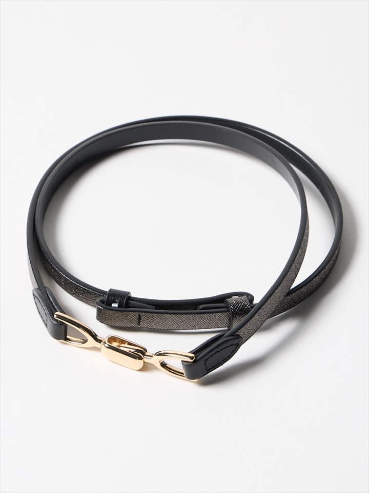 リバーシブルベルト|ブラック