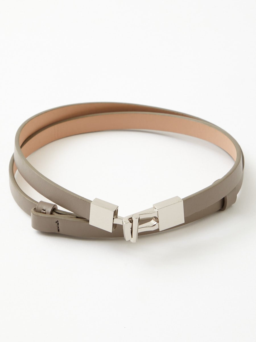 スクエアバックルスライド式ベルト|アソートB