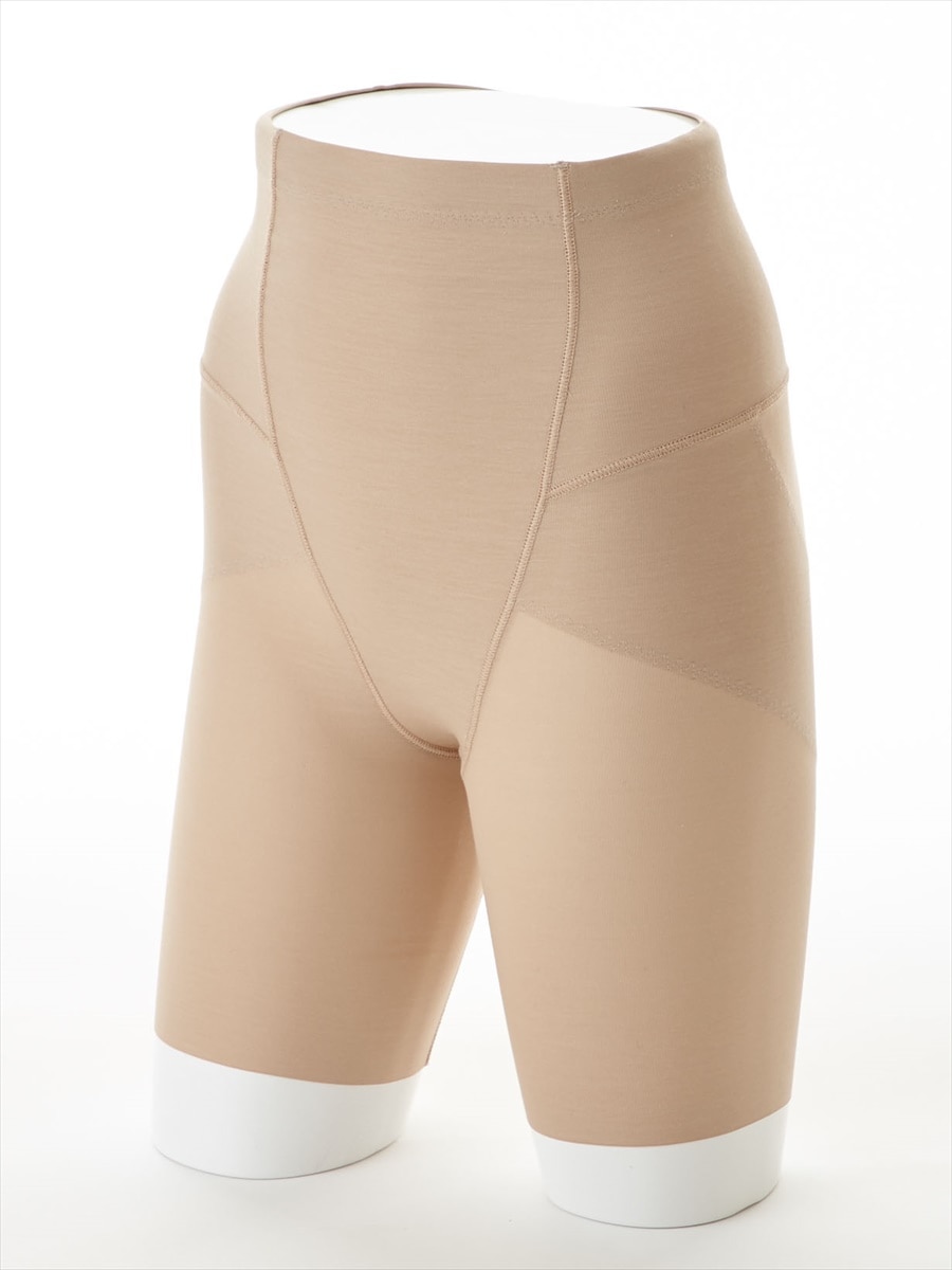 ＜楽キレイ＞ ガードル|ベージュ