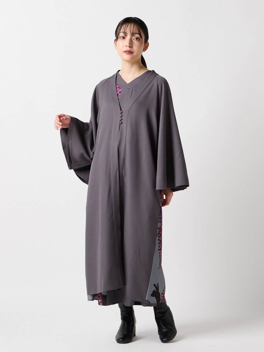 羽織ベルト 2点セット|チャコールグレー