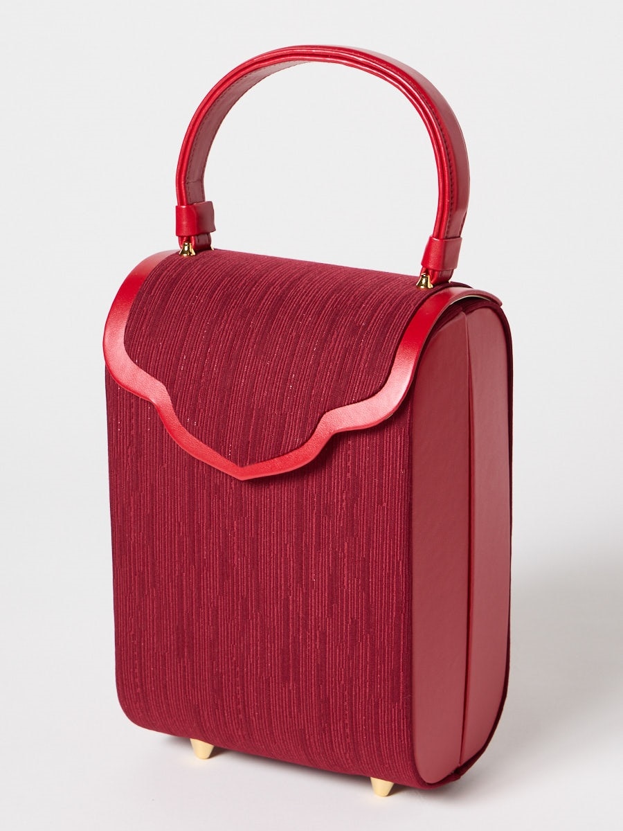 【ラスト1点】スクエアバック|レッド