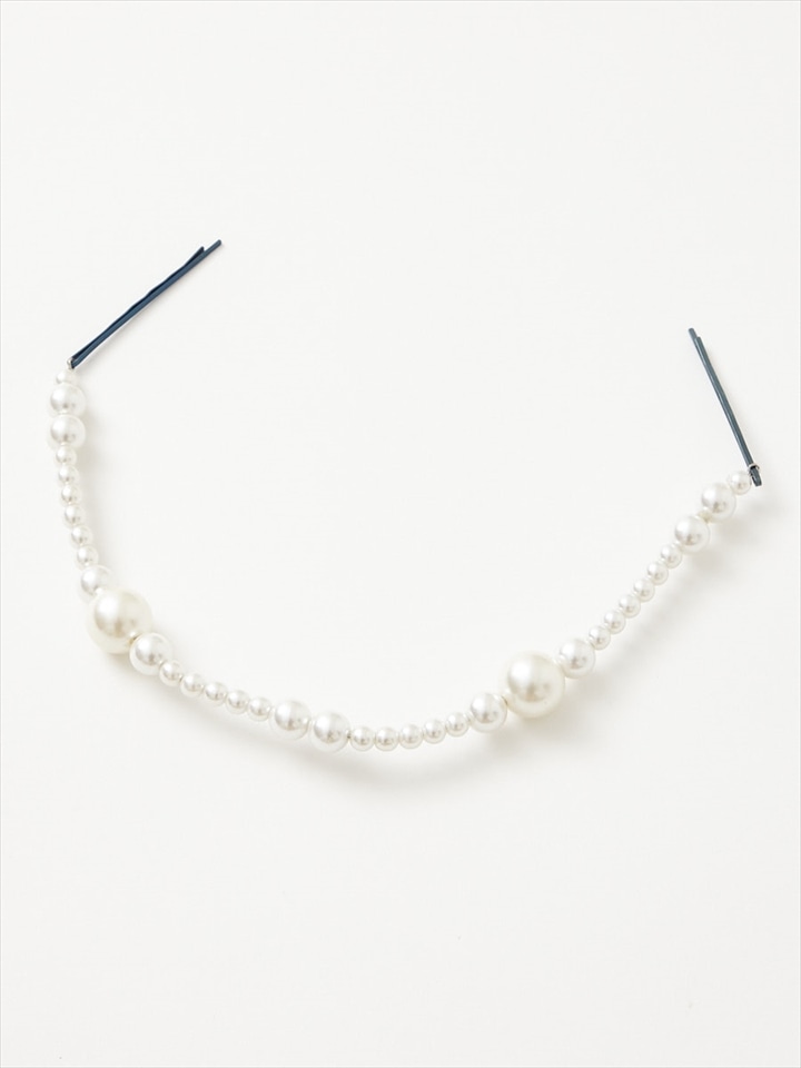 ワイヤーヘアアクセサリー|ホワイト