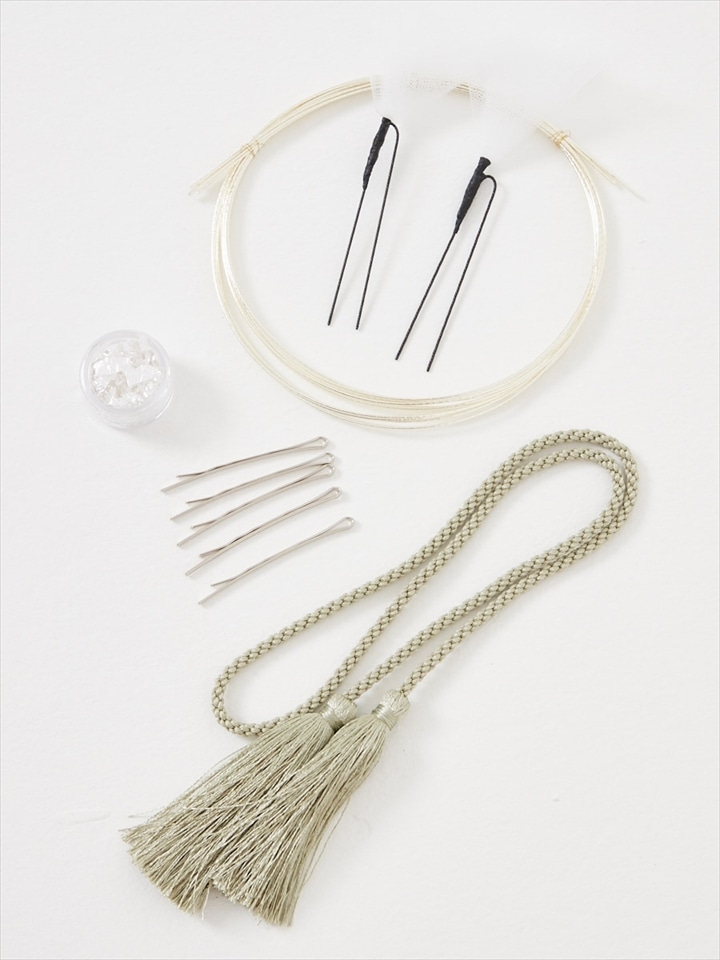 ヘアアレンジセット|シルバー