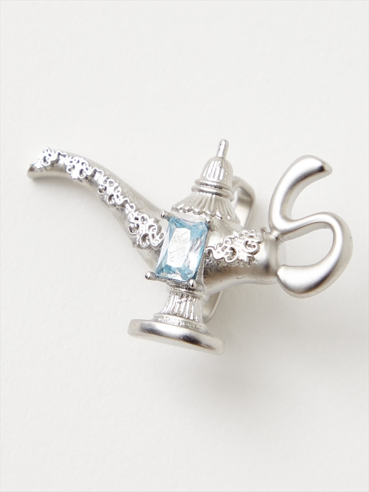 【残りわずか】魔法のランプ帯留|シルバー