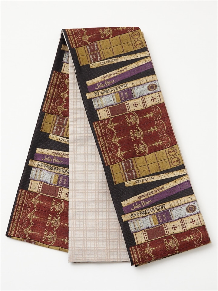 アートブック半巾帯|イエローベージュ