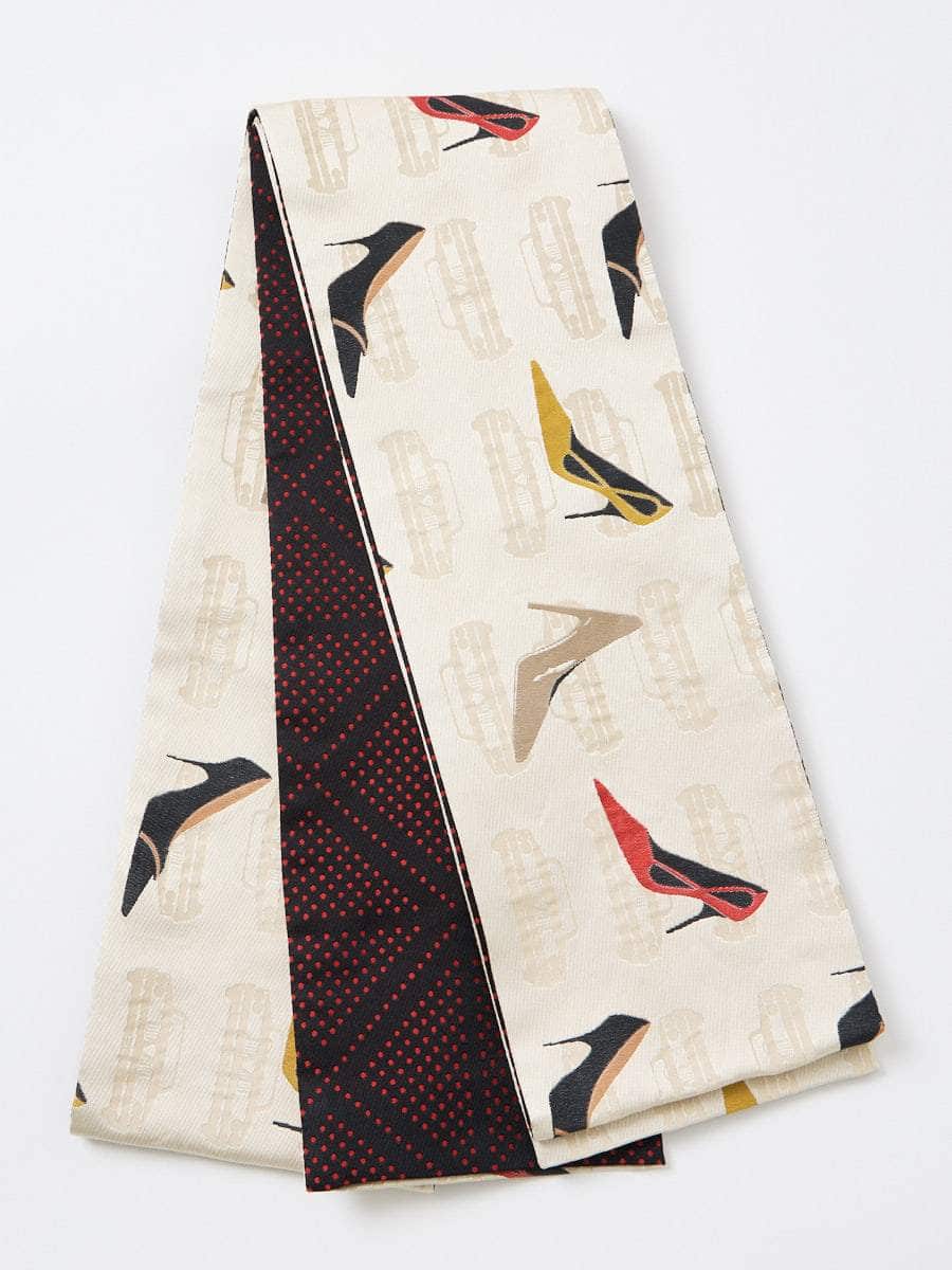 半巾帯「ドラマティックオビ・ピンヒール」|アイボリー