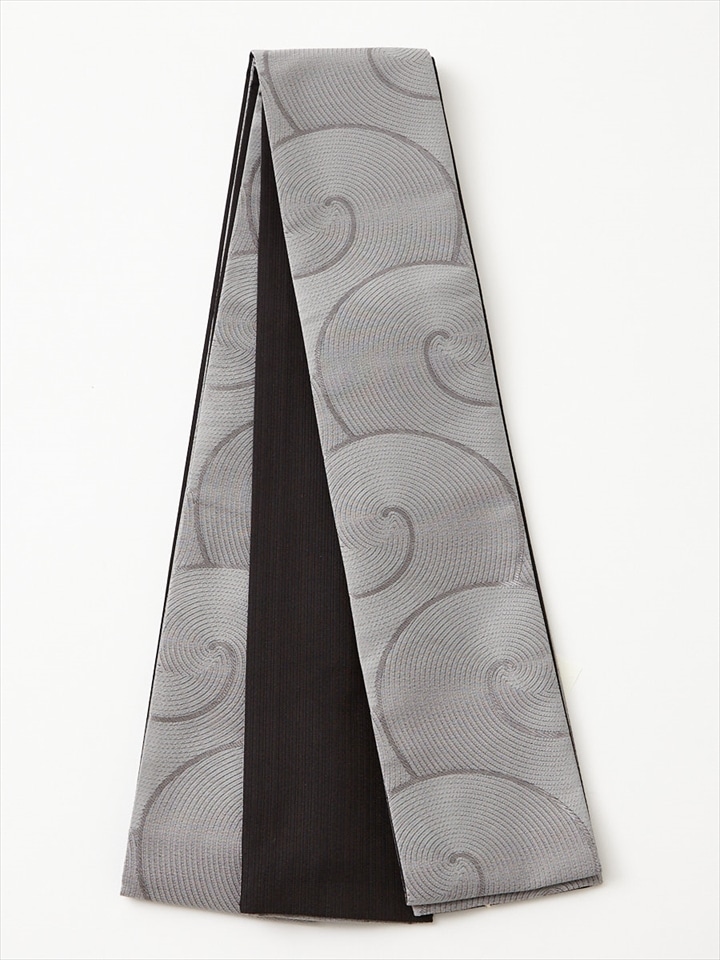 角帯　渦|ライトグレー