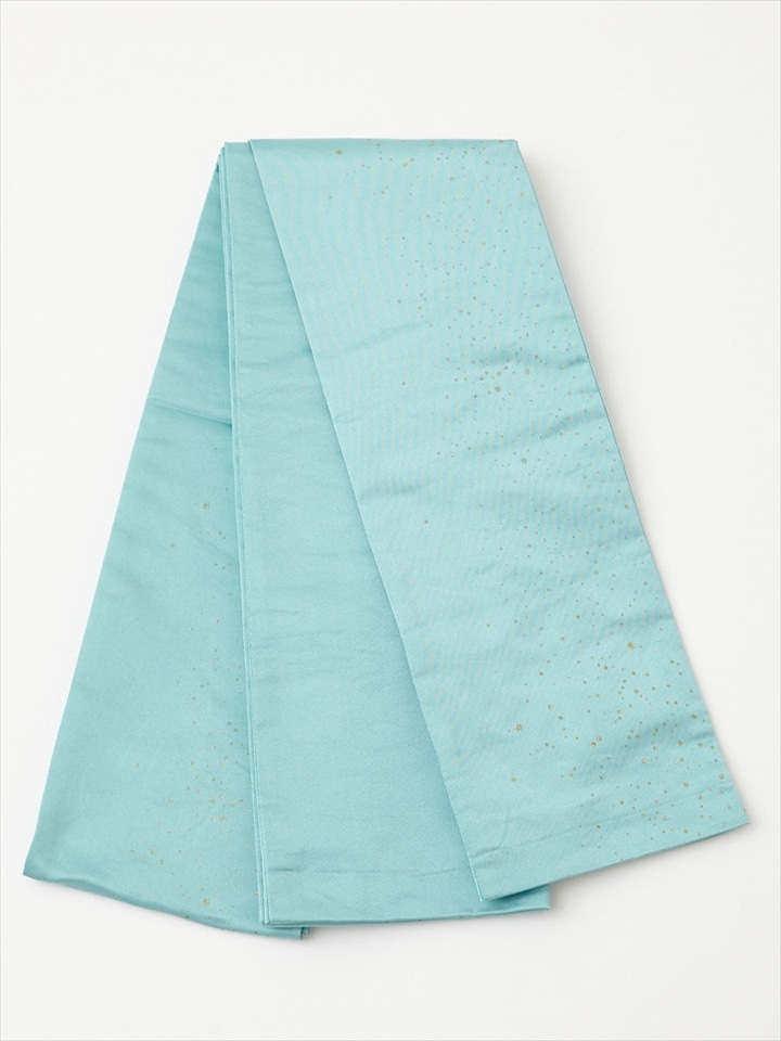 半巾帯「 星空グリッター半巾帯 」|サックス