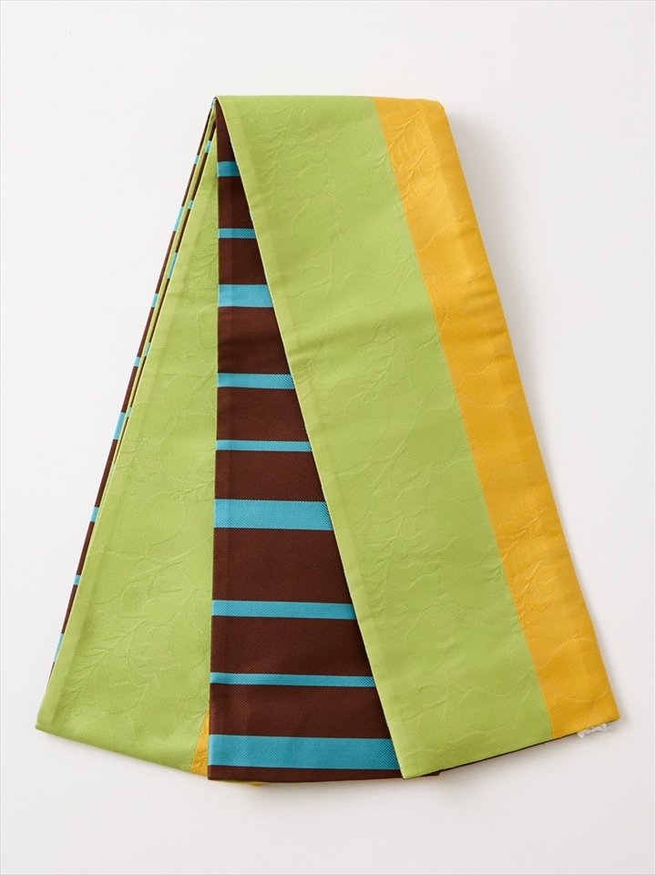 半巾帯「 萩野一水 」|ピスタチオ