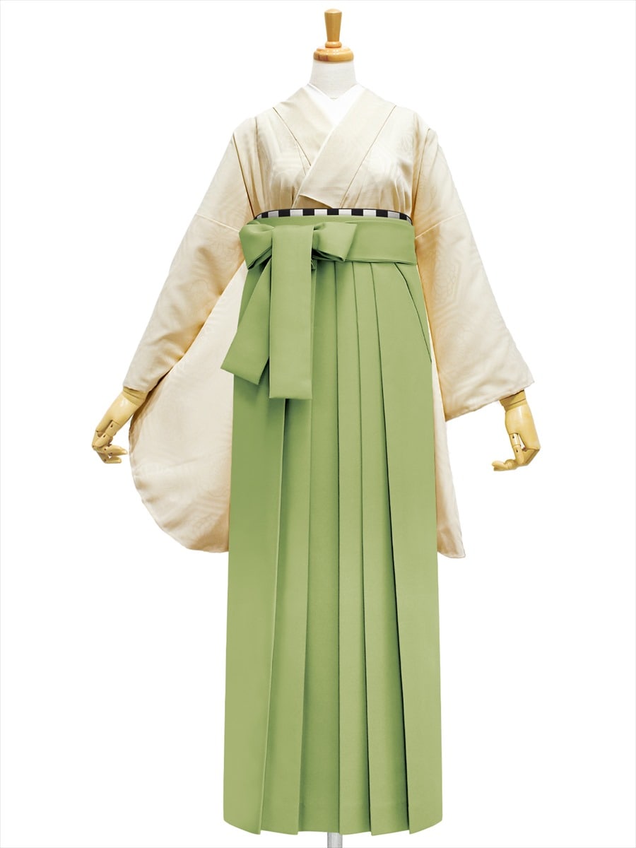 【レンタル商品】レンタル袴「【M0062】華亀甲・オフホワイト」|ピスタチオ