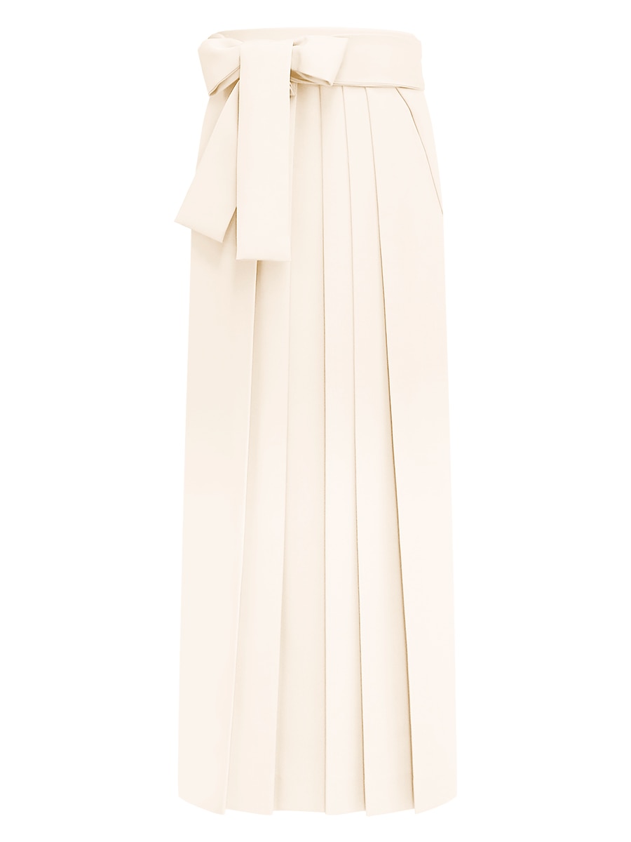 【レンタル商品】袴単品レンタル「【H0008】袴（オフ）」|オフホワイト