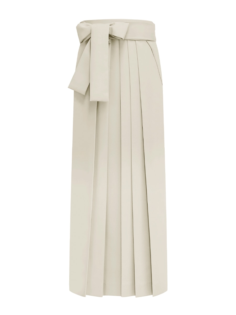 【レンタル商品】袴単品レンタル「【H0017】袴（アイボリー）」|アイボリー