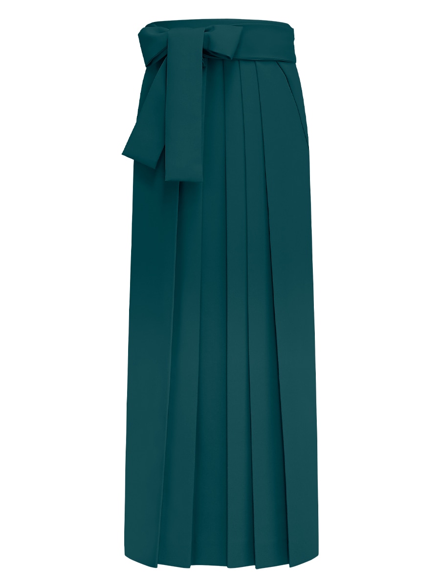 【レンタル商品】袴単品レンタル「【H0002】袴（緑）」|グリーン