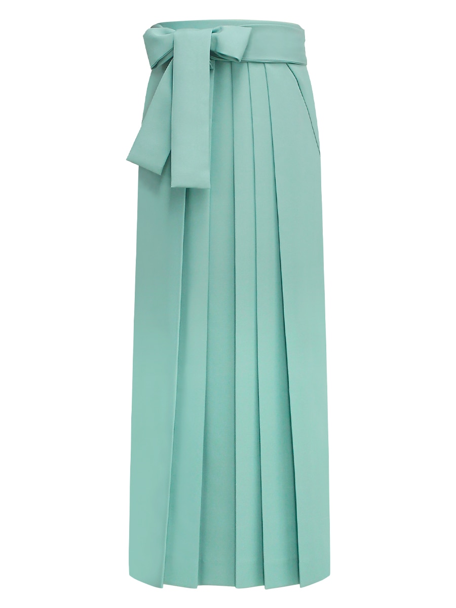 【レンタル商品】袴単品レンタル「【H0006】袴（ミントグリーン）」|ライトグリーン