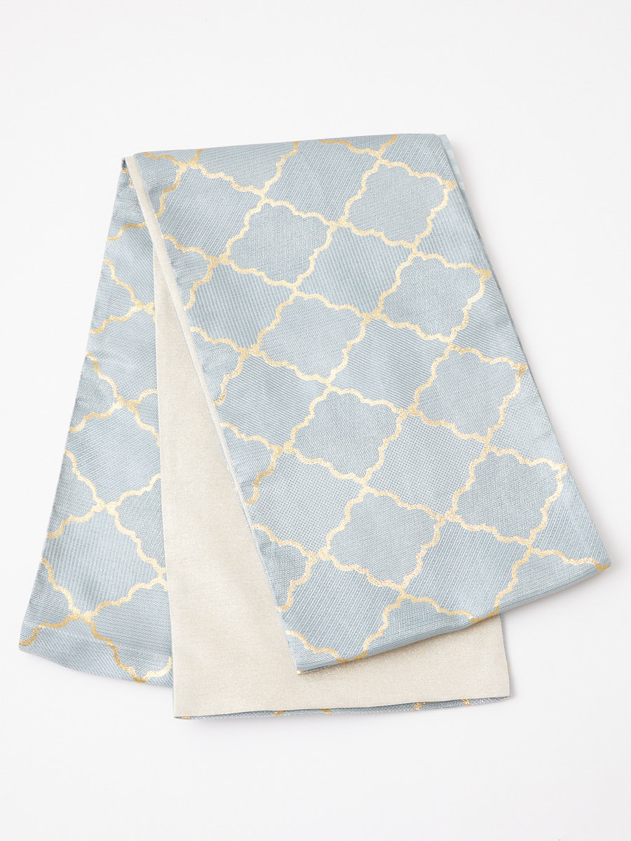 袋帯単品「ノートル袋帯」|ブルーグレー