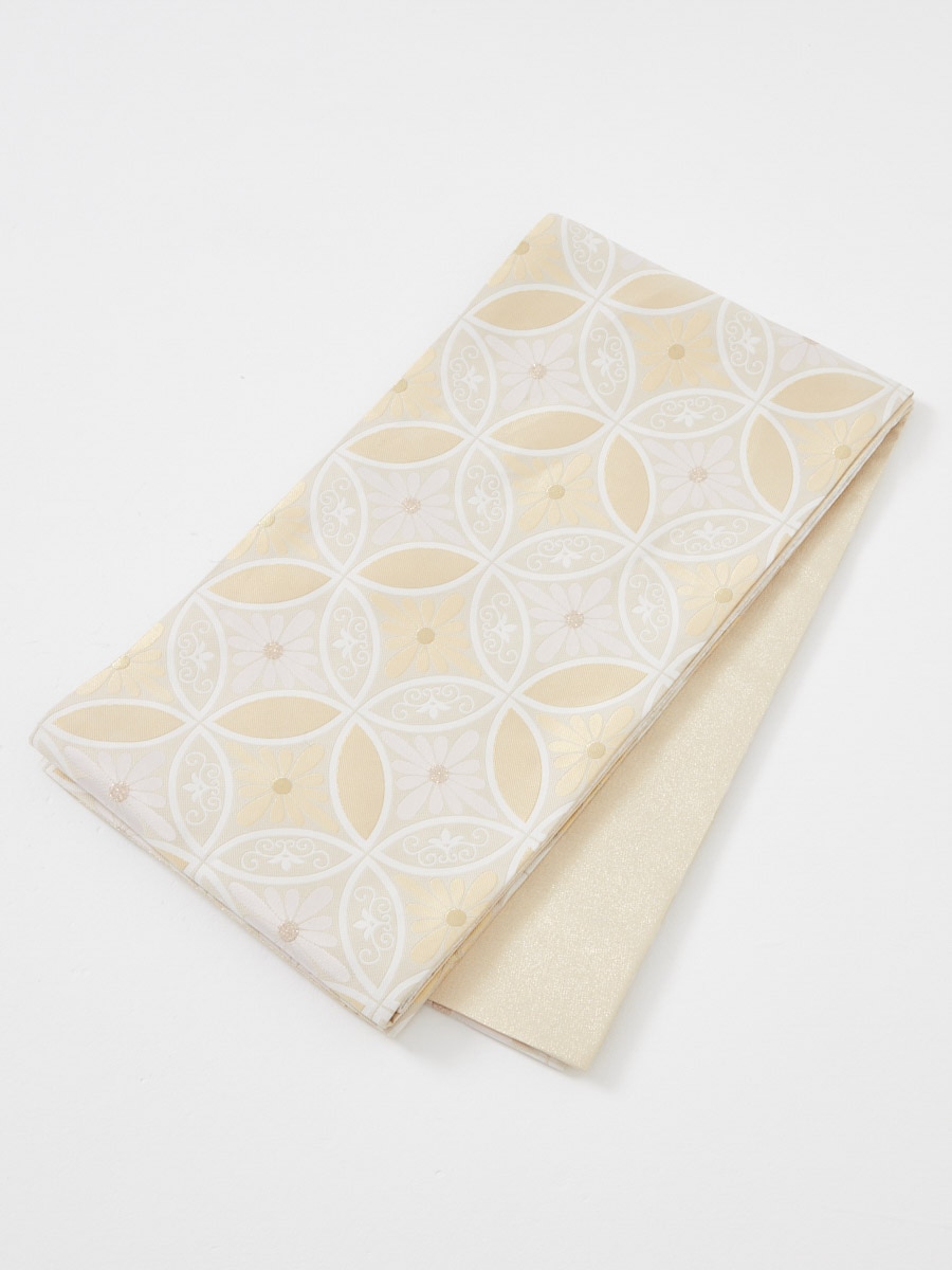【予約商品】袋帯単品「七宝」|ゴールド