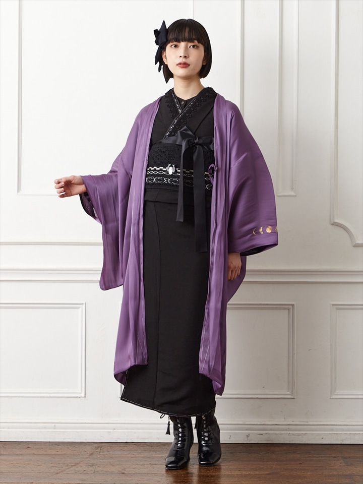 羽織単品「 月のミチカケ羽織part2 」|モーブ