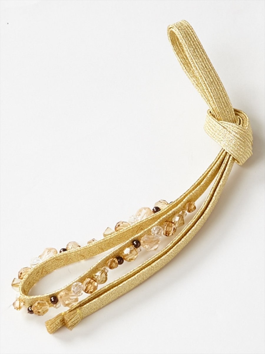 【ラスト1点】帯締め「obiジュエリー」|ゴールド