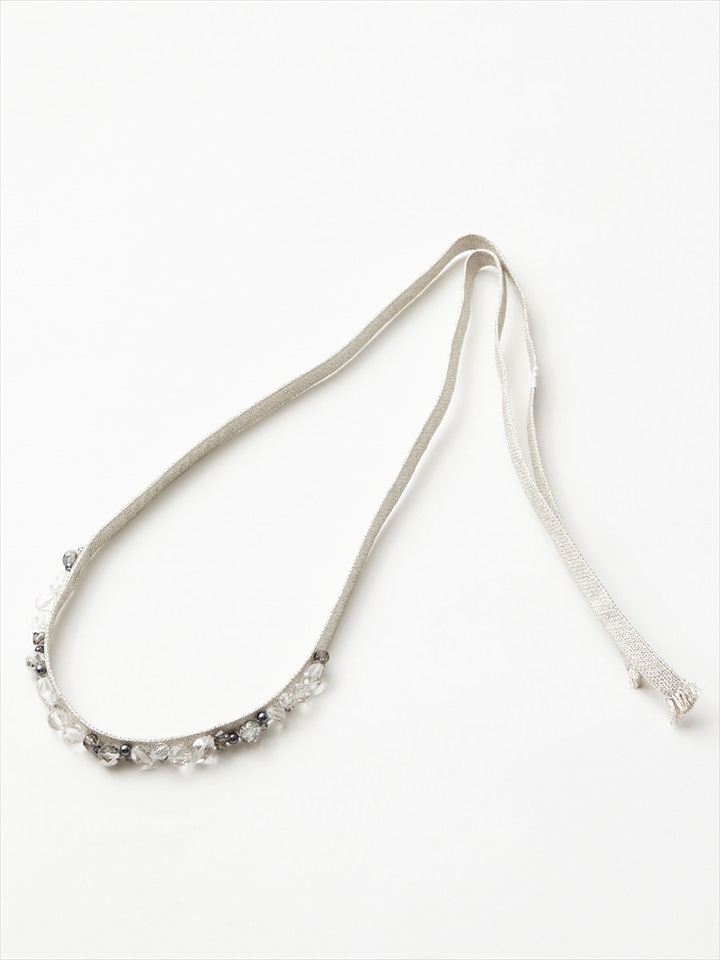 【ラスト1点】三分紐「 obiジュエリー 」|シルバー