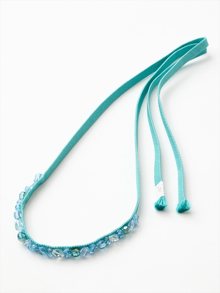 三分紐「 obiジュエリー 」|ターコイズ