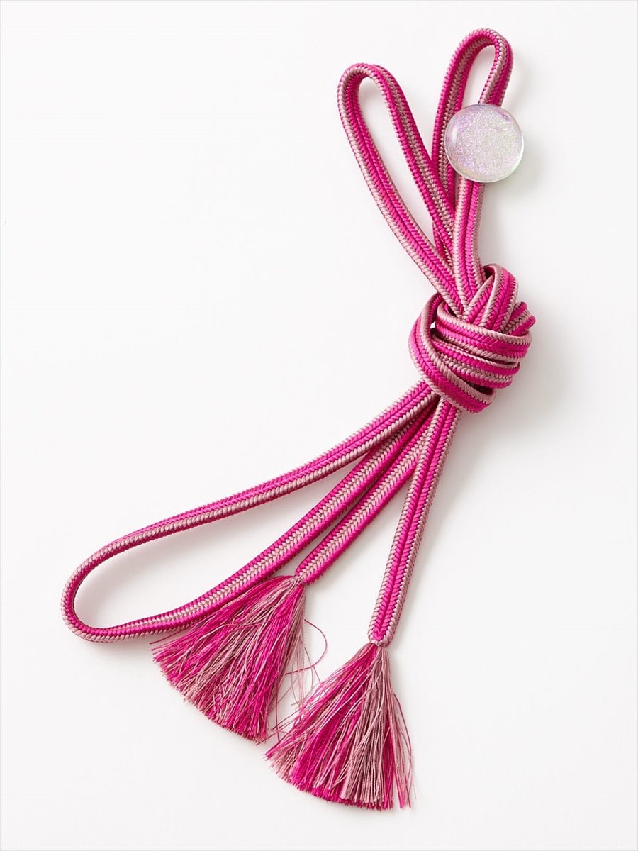 帯締め　「あめ玉三分紐」|ベリー