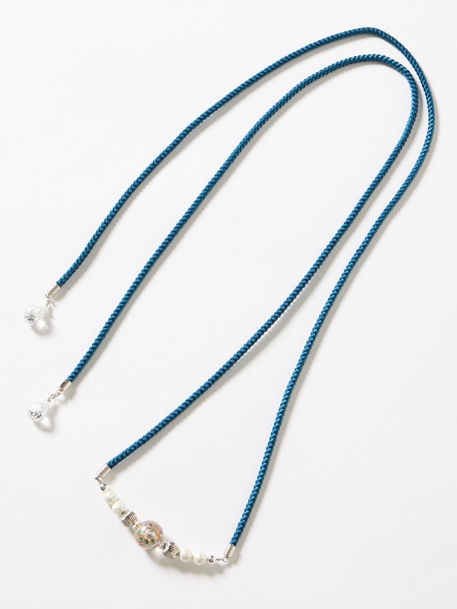 飾り紐　アラベスク|ネイビー