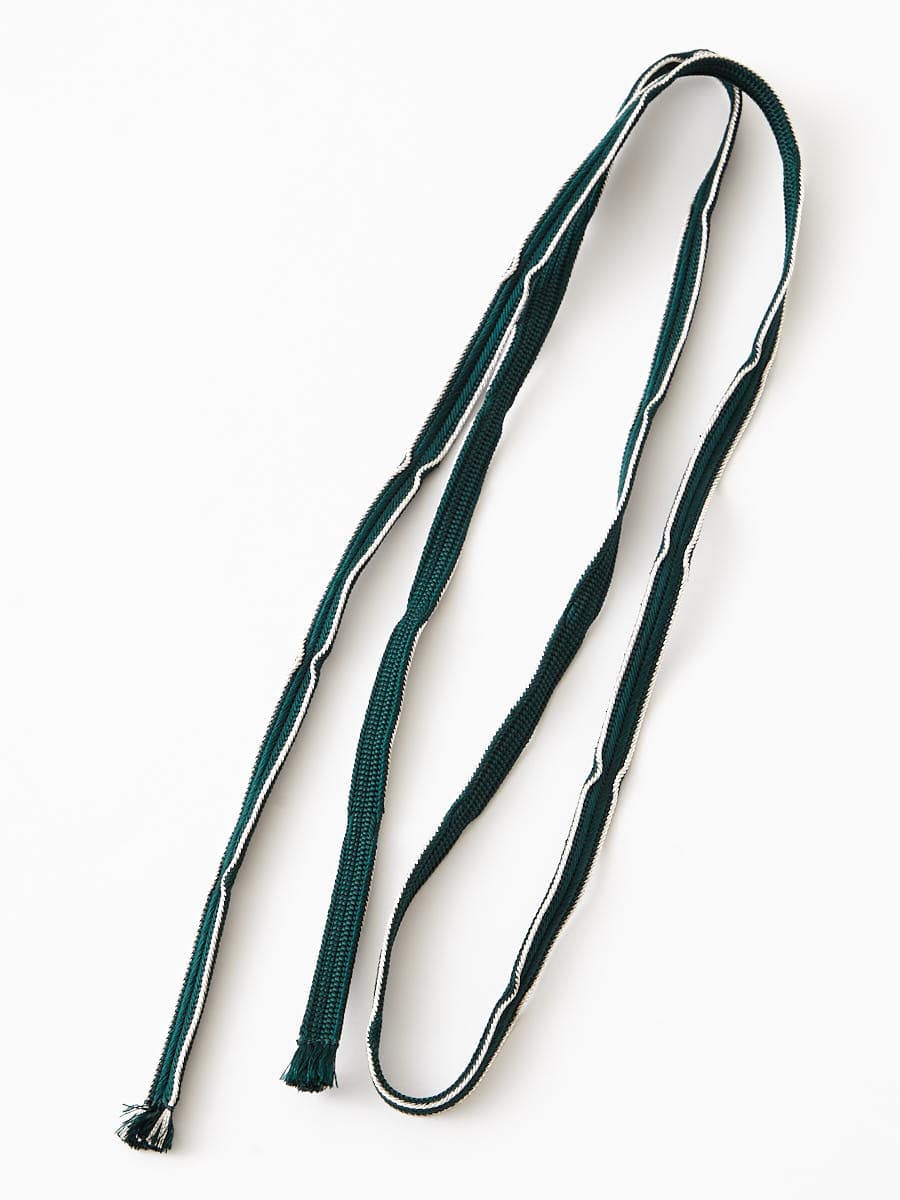 【ラスト1点】ランデブー帯締め|グリーン
