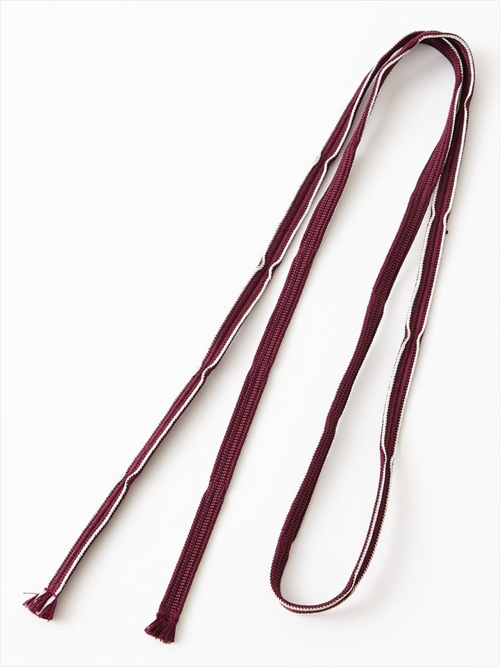 【残りわずか】ランデブー帯締め|パープル