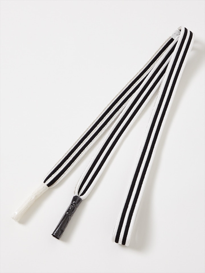 トリプルカラー帯締め|ホワイト