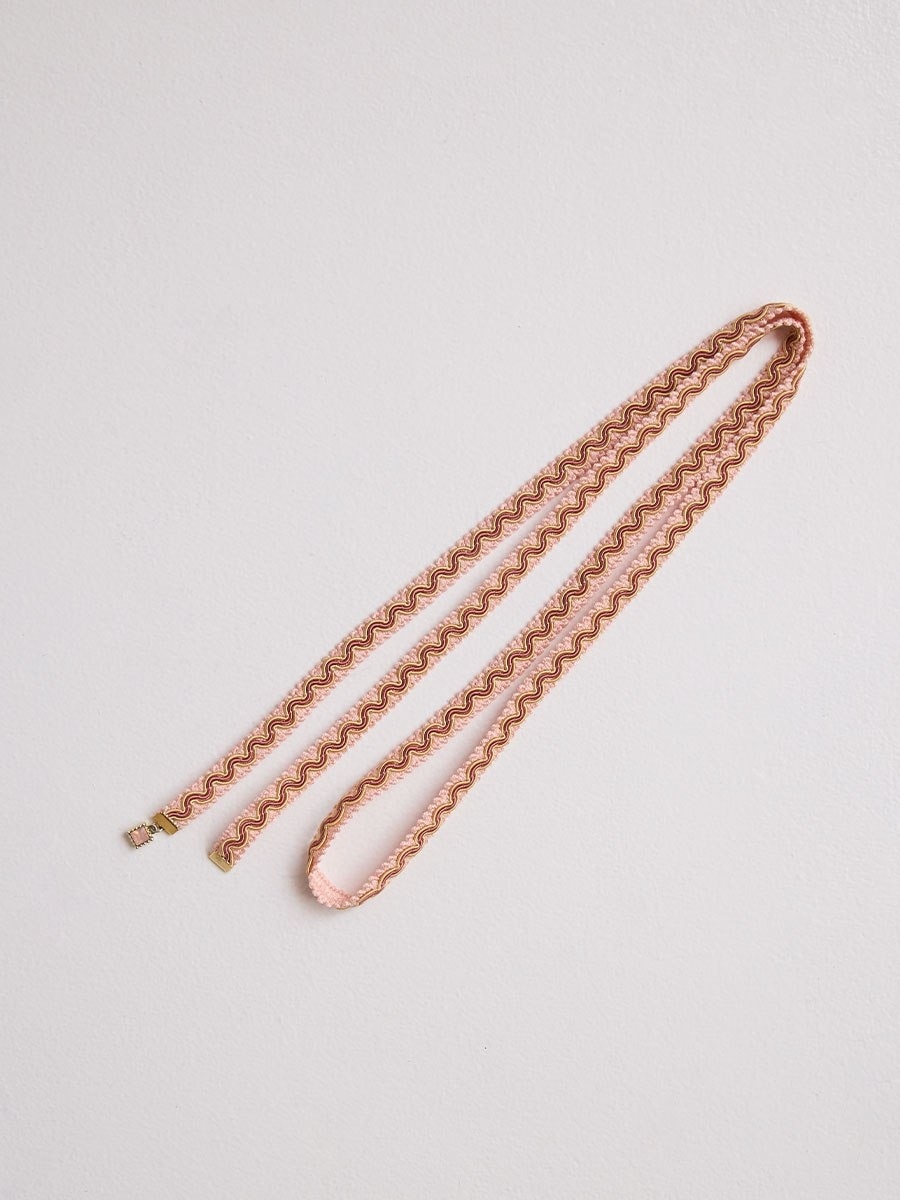 帯締め「アンティークジュエリー」|ピンク