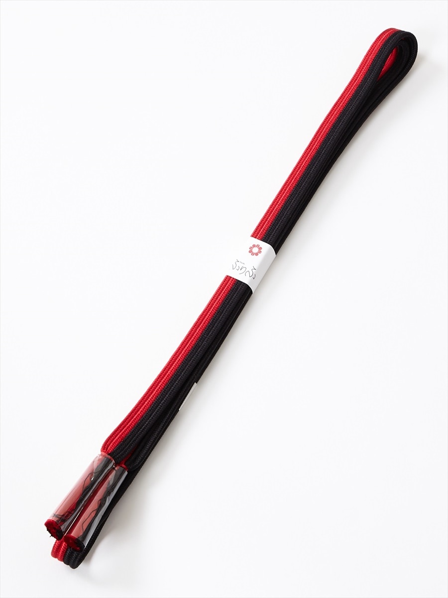 ツートーン帯締|レッド