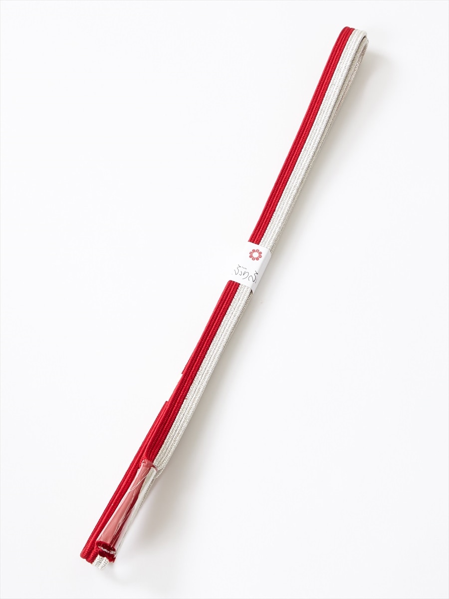 ツートーン帯締|スカーレット