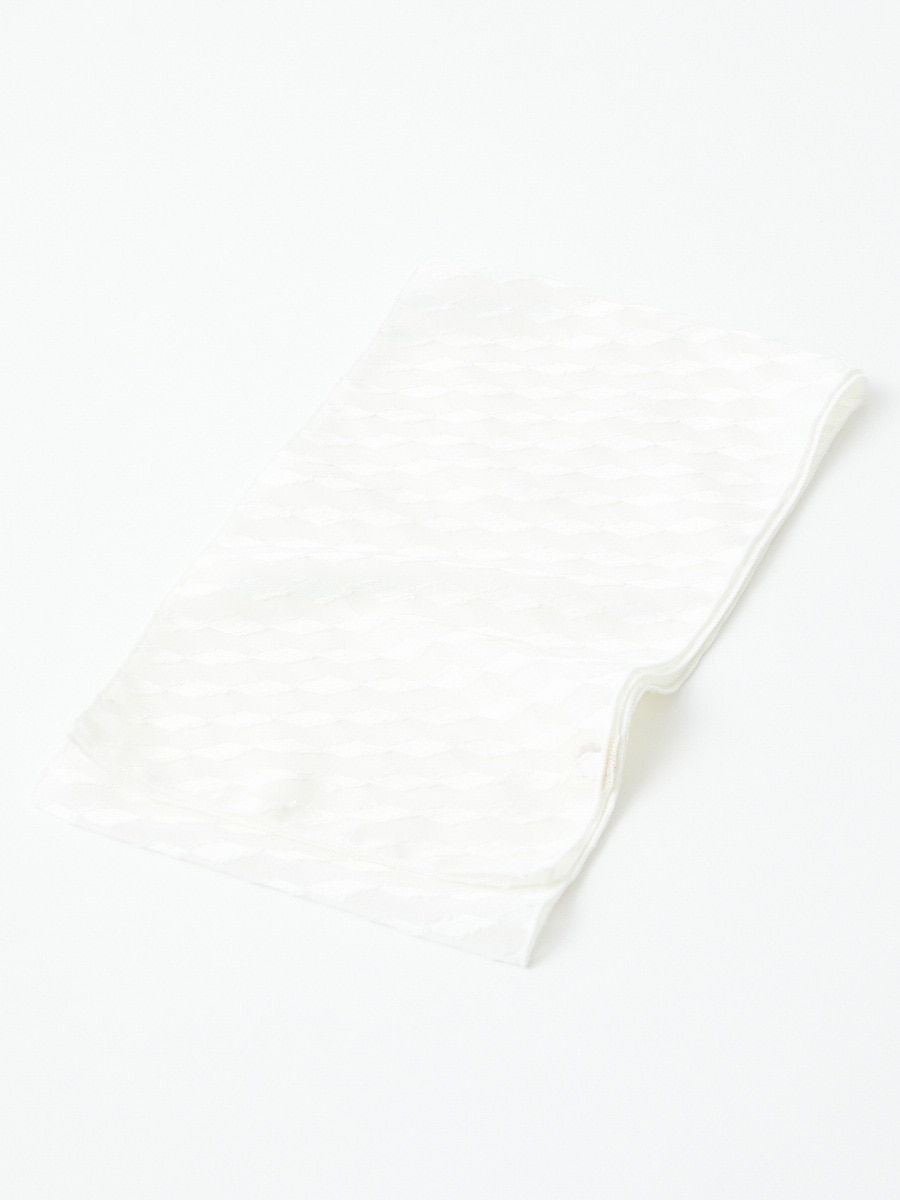 【ラスト1点】シフォンカット半衿|オフホワイト